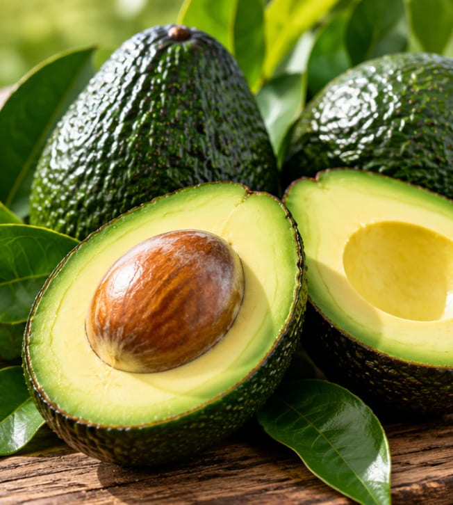 Fresh export-grade Hass avocados